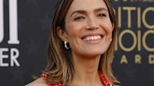 Mandy Moore attends the 29th Annual Critics Choice Awards at Barker Hangar on January 14, 2024 in Santa Monica, California.