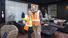 <p>E﻿mma and Ben described this week as "chaotic".</p><p>House 1 is the only elevated home this year, and the couple had exciting plans to show that off.</p><p><a href="https://stream.9now.com.au/FcGBvu6fmNb" target="_blank" rel="" title="Stream every episode ever of The Block for free on 9Now."><strong><em>Stream every episode ever of The Block for free on 9Now.</em></strong></a></p><p>Complete with an outdoor kitchen, dining and lounge area, ﻿Emma and Ben delivered what they hoped would be a point of difference: a golf simulator!</p><p>Ben said it was all about adding a bit of fun, while adding something that isn't too niche.</p><p>Scroll through to see if judges <a href="https://9now.nine.com.au/the-block/shaynna-blaze" target="_blank" title="Shaynna Blaze">Shaynna Blaze</a>, <a href="https://9now.nine.com.au/the-block/darren-palmer" target="_blank" title="Darren Palmer">Darren Palmer</a> and <a href="https://9now.nine.com.au/marty-fox" target="_blank" title="Marty Fox">Marty Fox</a> </p>
