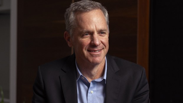 Metcash CEO Doug Jones following the companys full year results at Macquarie Park in Sydney on June 24, 2024. Photo: Dominic Lorrimer