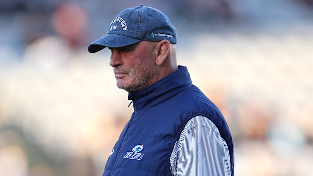 Blues coach Vern Cotter.
