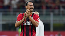 Zlatan Ibrahimovic of AC Milan.