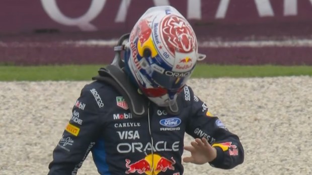 Max Verstappen will have x-rays on his hands after his crash in qualifying for the Australian Grand Prix.