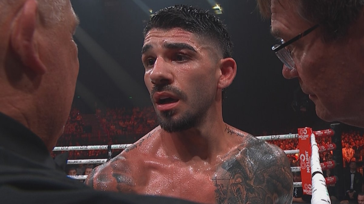 Michael Zerafa tegen Nikita Tszyu vechtreactie, onthulling van doodsbedreigingen op podcast, vergelijking van Lachie Neale