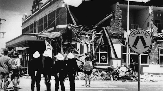 On December 28, 1989 a 5.6- magnitude quake hit Newcastle, in NSW. Thirteen people were killed and there was an estimated $4 billion in damage caused over an area extending 9000 square kilometres.
