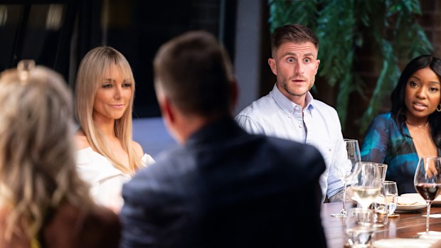 MAFS 2024 dinner party Ash