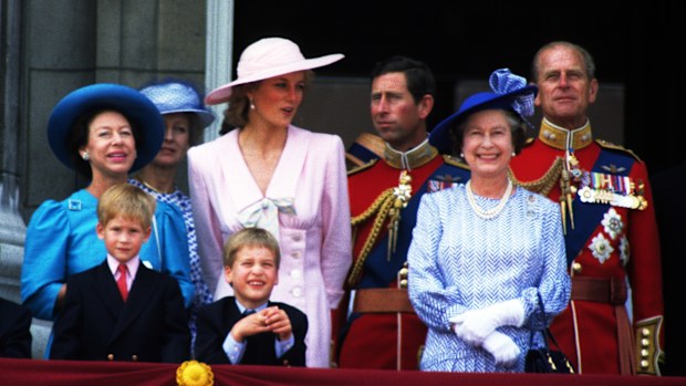 Queen Elizabeth Trooping the Colour