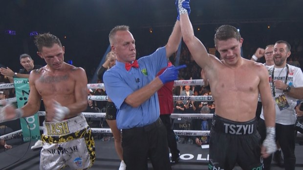 Nikita Tszyu defeated Danilo Creati by unanimous decision in Sydney.