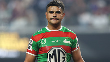 Latrell Mitchell is sidelined due to suspension for the Rabbitohs. 