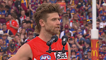 Dane Rampe's speech after the AFL grand final loss.