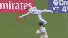Kyle Verreynne's catch to dismiss Travis Head. 