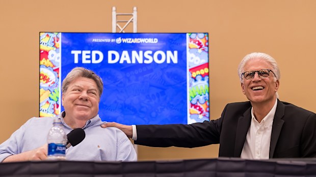 George Wendt and Ted Danson