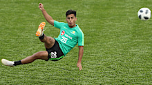 Daniel Arzani at the 2018 FIFA World Cup.