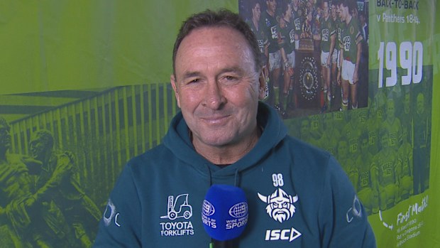 Ricky Stuart speaks to Nine.