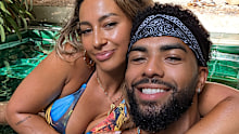 Mimi and Dylan, pictured here during Hotel Amor, have rekindled their romance on the outside.