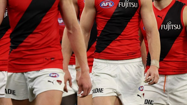 Essendon players.