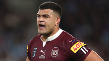 David Fifita in action for Queensland in 2023. 