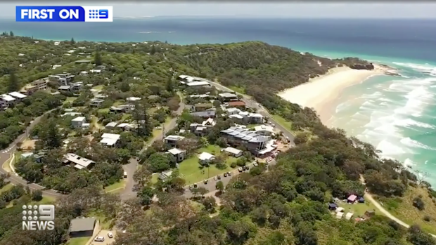 The home's location is a major draw; it's a five minute walk from the beach.