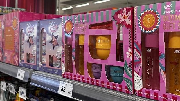 Kmart beauty gifting range