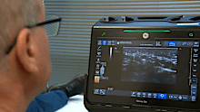 Victorian doctor Dr Peter Hebbard is pioneering a micro-invasive procedure using guided ultrasound to treat carpal tunnel syndrome.