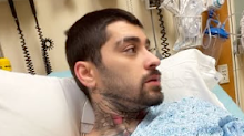 Zayn Malik posted on instagram from his hospital bed