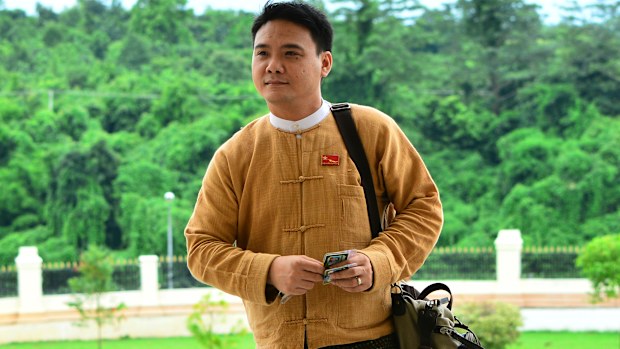 Phyo Zeya Thaw arrives at the Myanmar parliament in Naypyitaw, Myanmar, on Aug. 19, 2015. Myanmar has carried out its first executions in nearly 50 years. Phyo Zeya Thaw, a 41-year-old former lawmaker from ousted leader Aung San Suu Kyis party also known as Maung Kyaw, was convicted in January by a closed military court of offenses involving explosives, bombings and financing terrorism. 