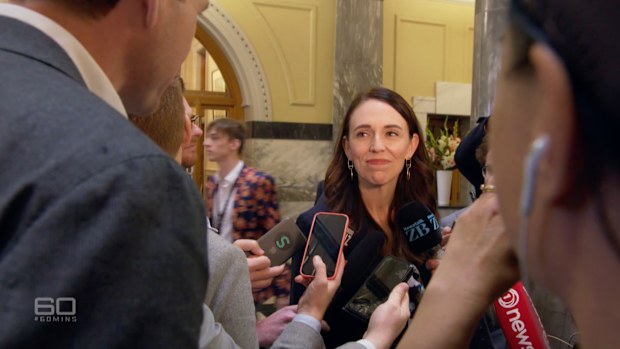 New Zealand Prime Minister Jacinda Ardern.