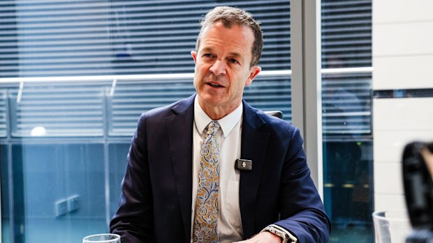 p5n5md Opposition Leader. Mark Speakman. Story about the about the infrastructure challenges of western Sydney. Oct 28, 2025. Photo Edwina Pickles SMH

