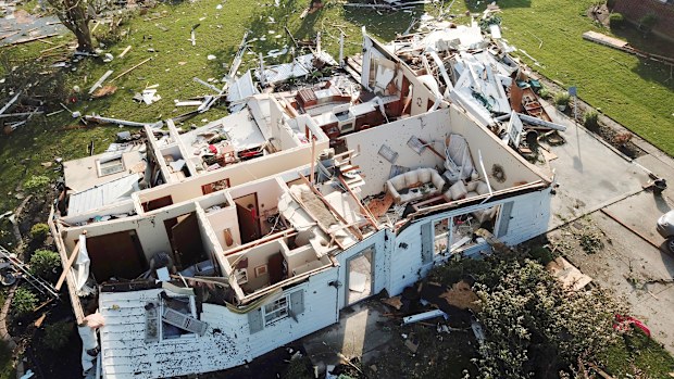Homes in Celina, Ohio were torn apart by Monday nights severe storms with warnings now issued to New York City to brace for similar weather.