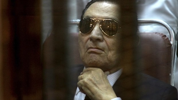 Former Egyptian President Hosni Mubarak.