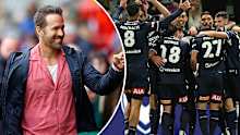 Ryan Reynolds' football club could face Melbourne Victory.