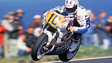 Wayne Gardner in action at Phillip Island in 1990.