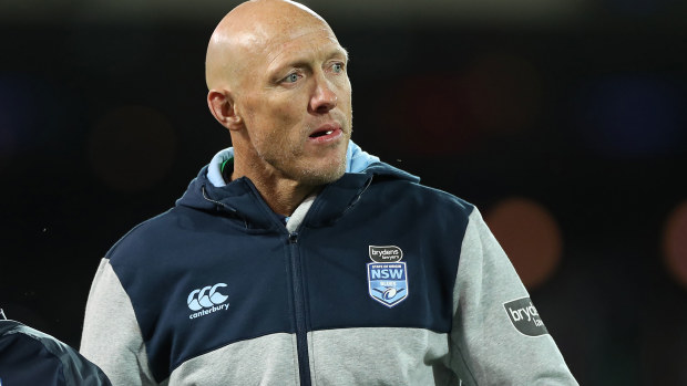 Craig Fitzgibbon as part of the NSW coaching staff.