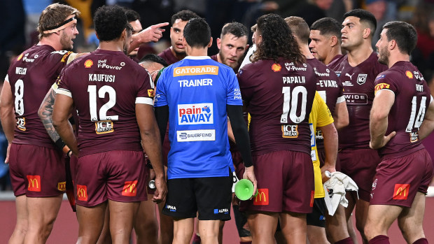 The Maroons dissect Origin II.