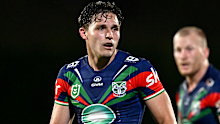 AUCKLAND, NEW ZEALAND - MARCH 27: Luke Metcalf of the Warriors looks on during the round four NRL match between New Zealand Warriors and Wests Tigers at Go Media Stadium, on March 27, 2026, in Auckland, New Zealand. (Photo by Hannah Peters/Getty Images)