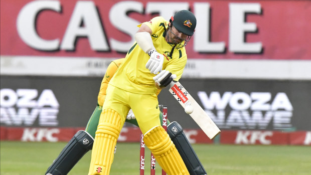 Travis Head of Australia during his huge innings.