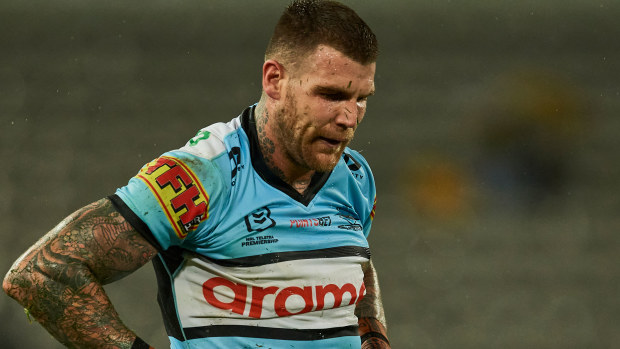 Sharks player Josh Dugan.