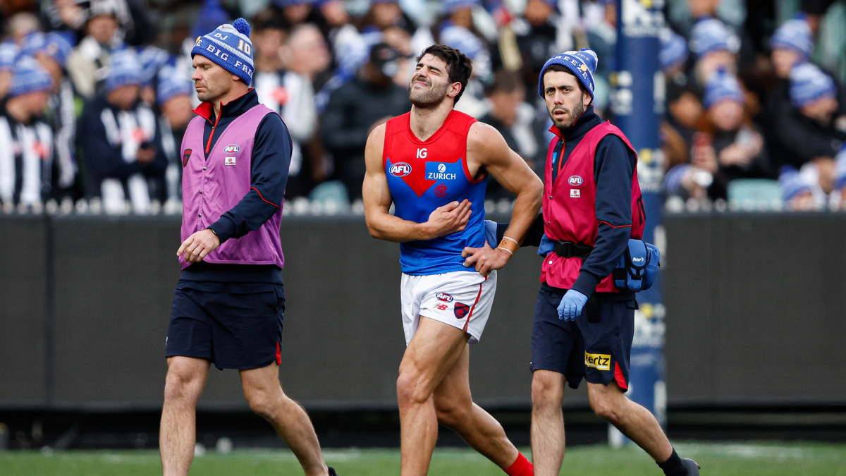 Melbourne, Christian Petracca injuries, Simon Goodwin comments, Caroline Wilson, Footy Classified