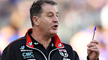 Senior coach of St Kilda Ross Lyon.