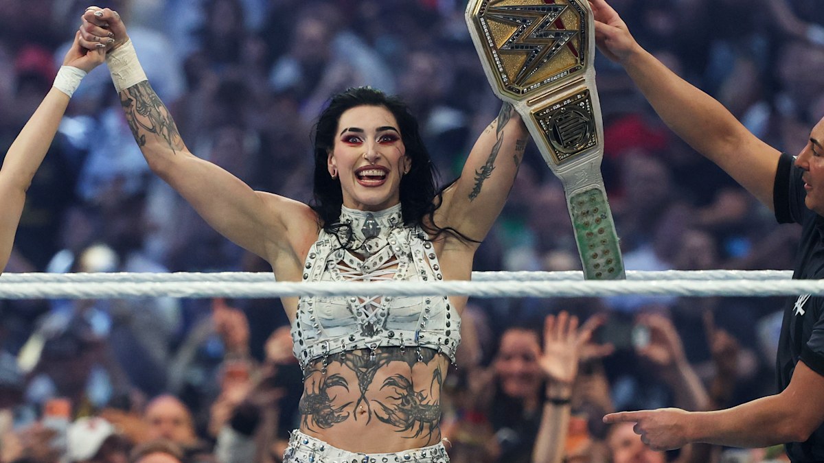 WWE WrestleMania 42: Rhea Ripley wins women's world title vs Jade ...