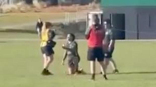 A New Zealand club rugby captain faked an injury to ask the team's physio for her hand in marriage.