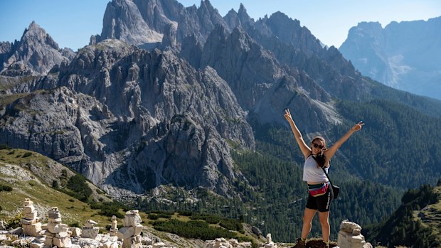 Kiera Blaney, 32,  has been to 63 countries 