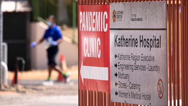 The NT town of Katherine is in lockdown.