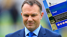 Michael Slater has had his named off an oval in Wagga Wagga.