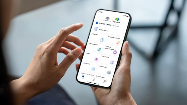 The new My Health app.