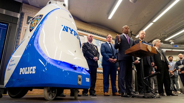Security robots are starting to join the ranks of human guards. Here's ...