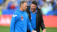 Alastair Clarkson and Brett Ratten.