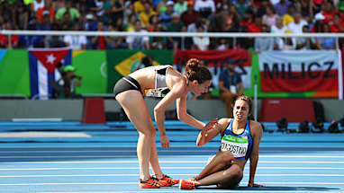 Sportsmanship wins gold at Games