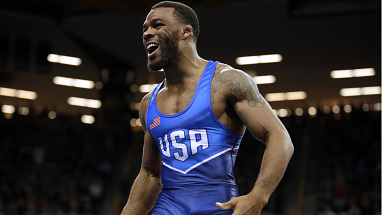 Jordan Burroughs (USA)<span class="Apple-tab-span" style="white-space: pre;">	</span>