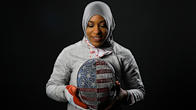 Ibtihaj Muhammad (USA)<span class="Apple-tab-span" style="white-space: pre;">	</span>