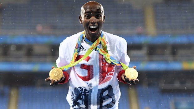 Mo Farah. (AAP)